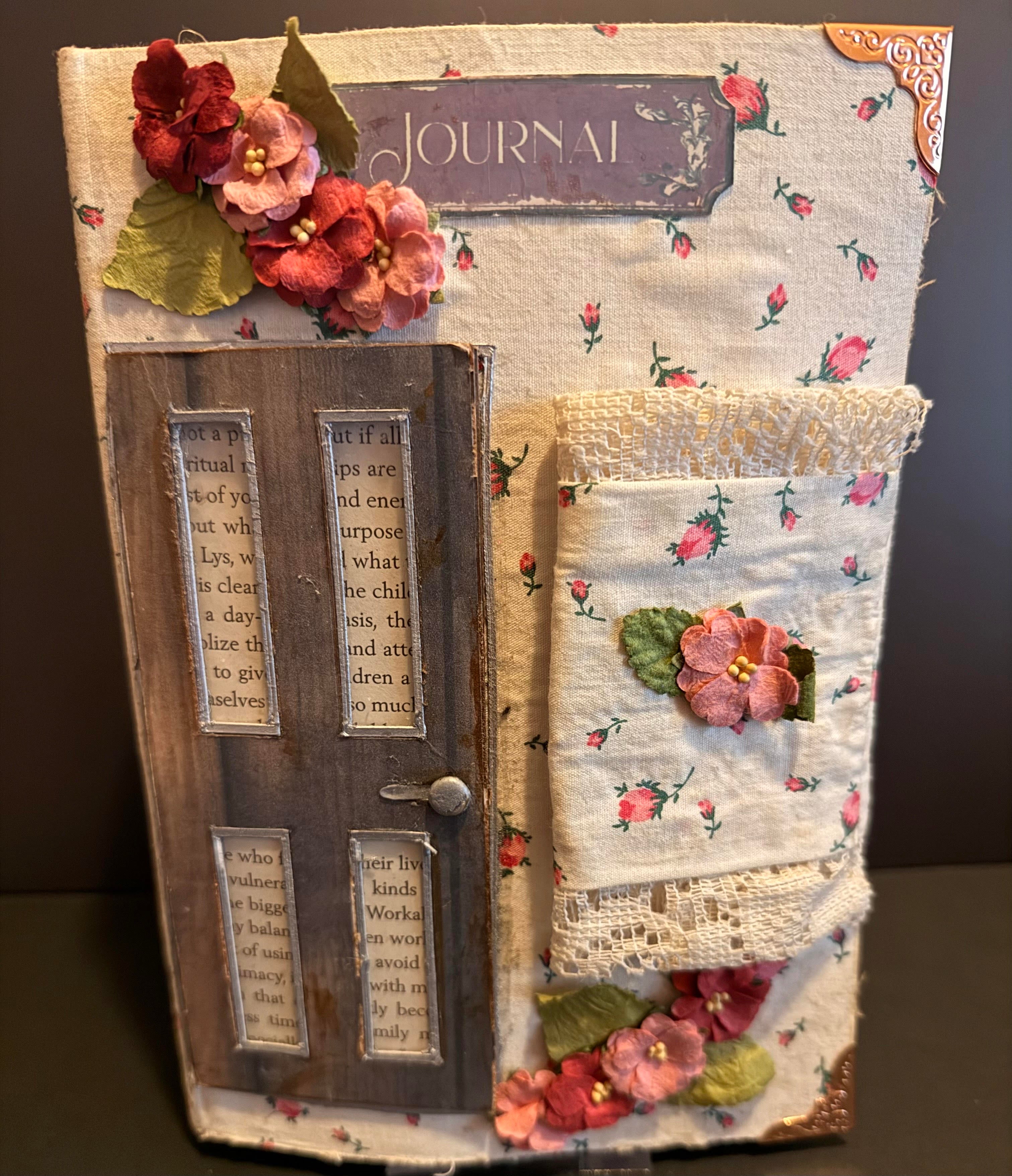 149 Page Journal with pockets and Journaling pages
