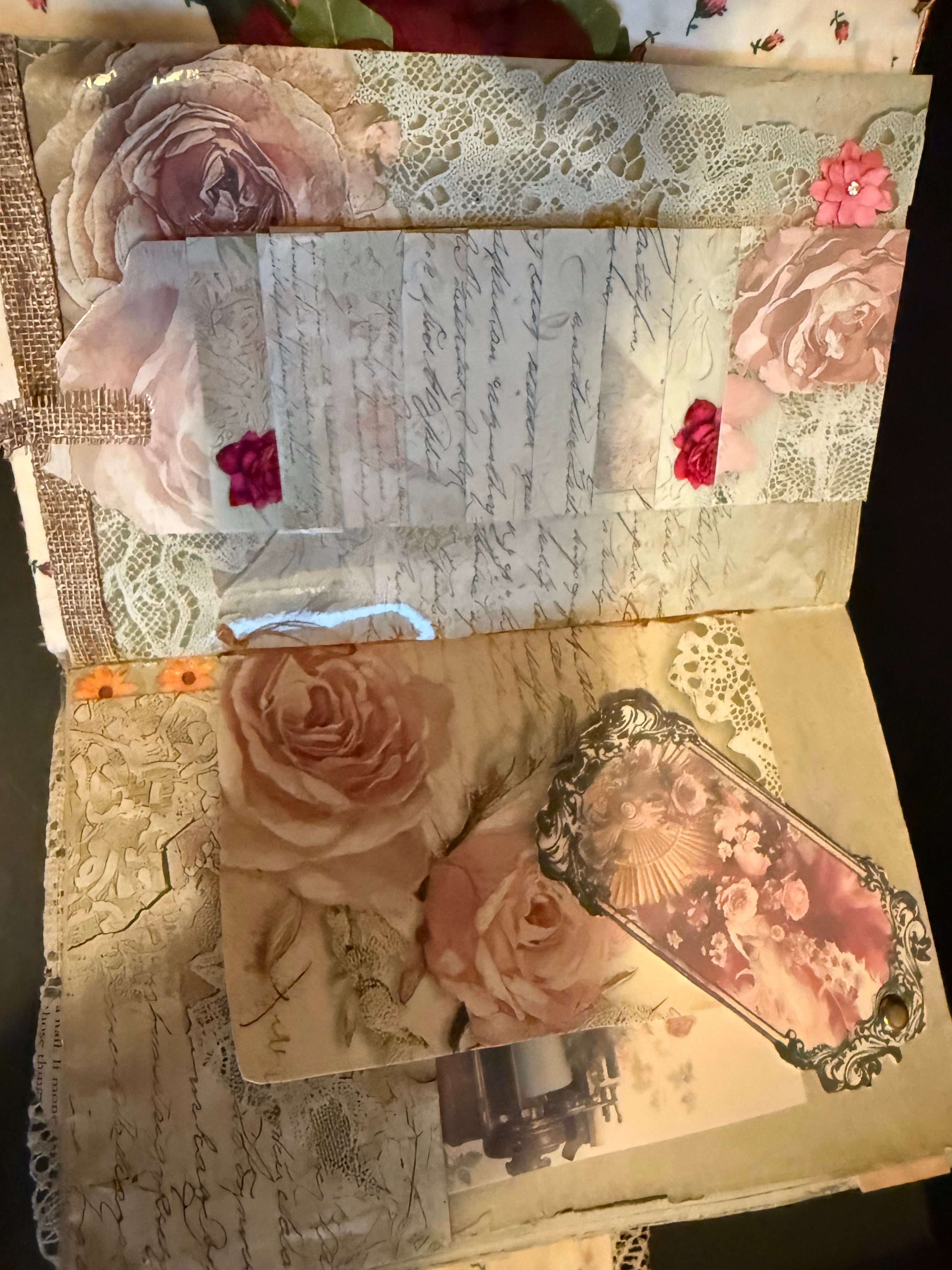 149 Page Journal with pockets and Journaling pages